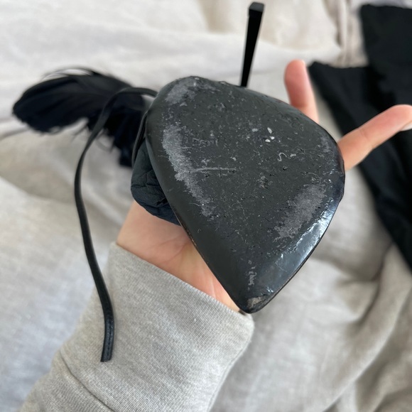 Saint Laurent Feather Heels - Picture 5 of 11